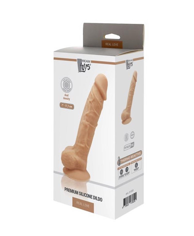 Dildo realistyczne naturalne członek penis 17cm