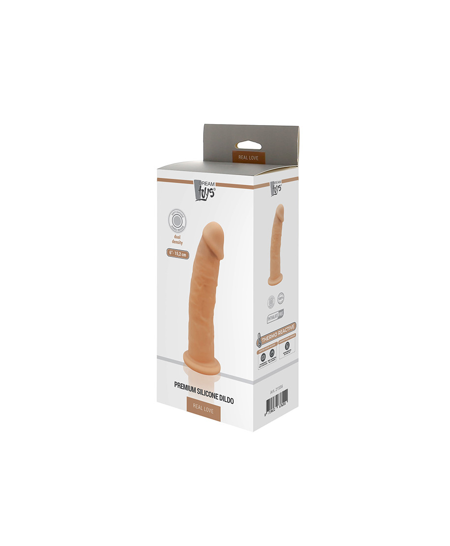 Dildo realistyczne penis z przyssawką członek 15cm