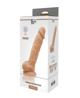 Dildo-dream toys real love dildo 9inch flesh