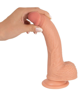 Prawdziwy penis żyły jądra główka naturlany 21cm