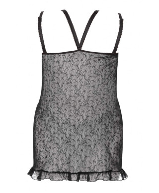 Tamara black chemise L czarna halka