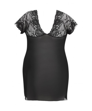 Marina black chemise L czarna halka