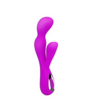 Wibrator z masażerem łechtaczki gspot 19cm 10 tryb