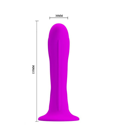 Plug analny silikonowy na przyssawce unisex korek