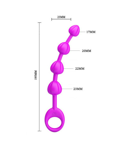 Analne koraliki do wkładania do pupy kuleczki 19cm