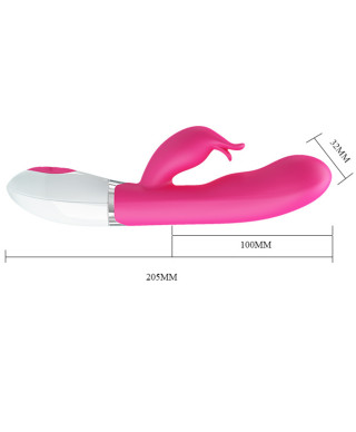 Wibrator do punktu g łechtaczki sex 30 trybów 20cm
