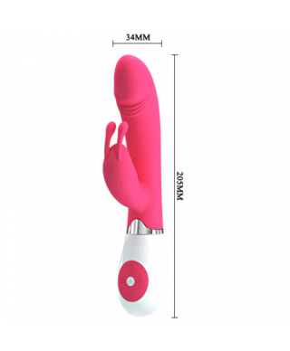 Królik wibrator głosowe sterowanie 30 trybów 21cm