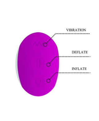 Dmuchany pompowany wibrator wielofunkcyjny usb 24c