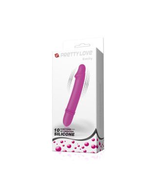 Mini penis wibrator realistyczny sex 12cm 10trybów