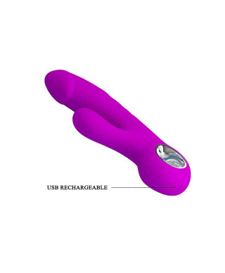 Wibrator do punktu g łechtaczki 7trybów 19cm usb