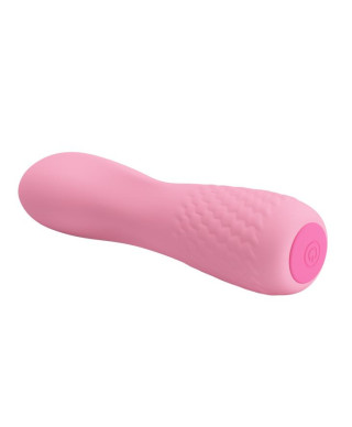 Krótki mocny masażer wibrator punkyu g 11cm 12tryb