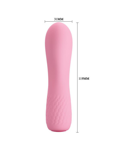 Krótki mocny masażer wibrator punkyu g 11cm 12tryb