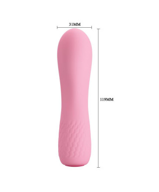 Krótki mocny masażer wibrator punkyu g 11cm 12tryb