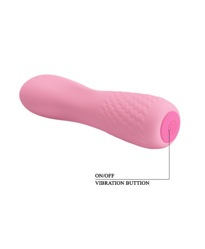 Krótki mocny masażer wibrator punkyu g 11cm 12tryb