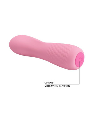 Krótki mocny masażer wibrator punkyu g 11cm 12tryb