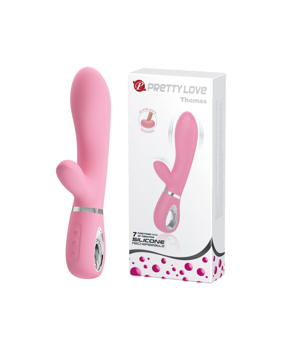 Elegancki klasyczny wibrator wielofunkcyjny 20cm