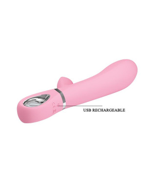 Elegancki klasyczny wibrator wielofunkcyjny 20cm