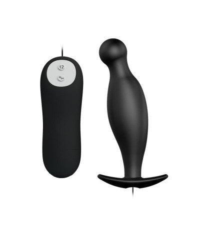 Korek analny męski do masażu prostaty 11cm 12tryb