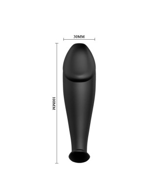 Wibrujący penis plug sex korek analny 10cm 12tryb