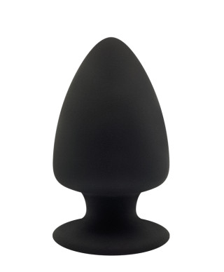 DREAM TOYS PREMIUM SILICONE PLUG L BLACK