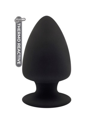 DREAM TOYS PREMIUM SILICONE PLUG L BLACK