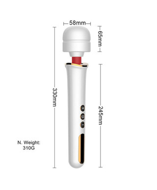 Masażer do łechtaczki pochwy bodywand różdżka usb