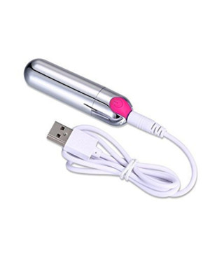 Mini wibrator mały sex masażer 7cm 10 trybów usb