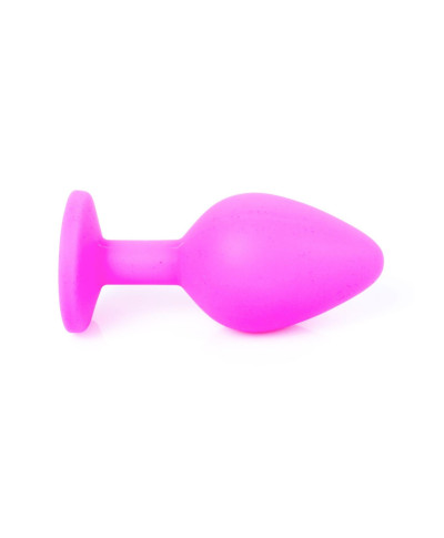 Mały korek analny sex plug silikonowy ozdobny 8cm