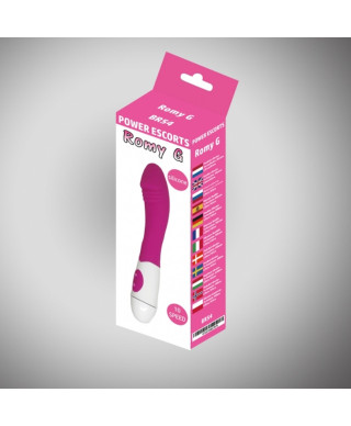 Romy g pink 20 cm silicone vibrating 10 speed