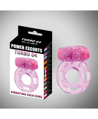 Turbo 04 pink vibrating cockring