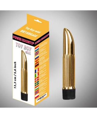 Toy boy mini gold mini vibrator 133 cm x 56 inch