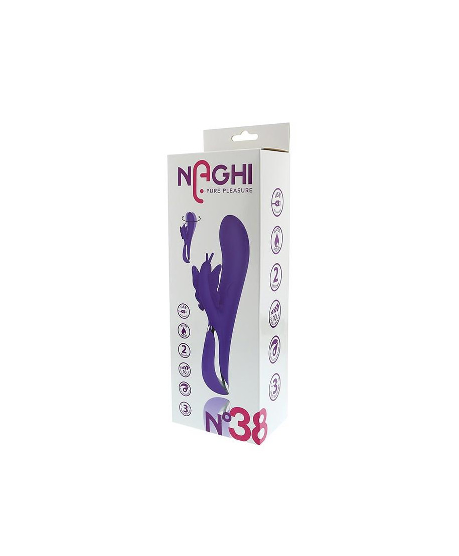 NAGHI NO38 RECHARGEABLE DUO VIBRATOR