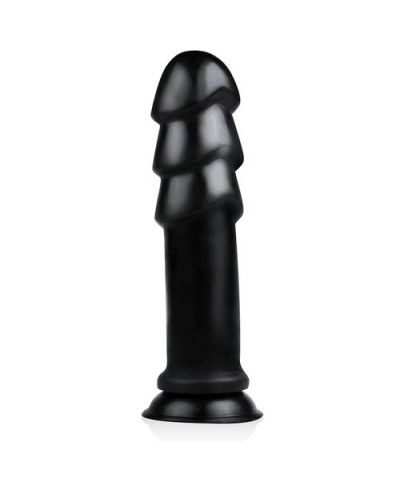 Grube duże dildo na przyssawce korek analny 28cm