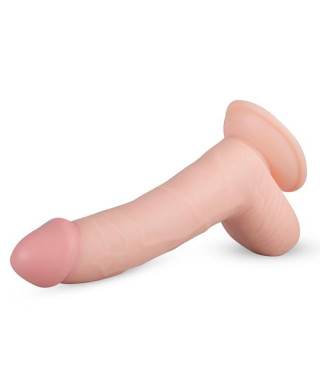 Penis dildo na przyssawce realistyczny członek 22c