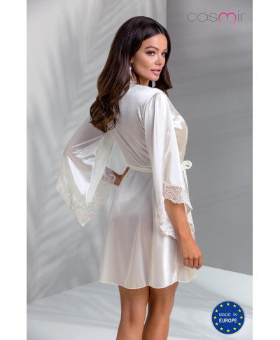 Bielizna-INOE PEIGNOIR ecru LXL - Casmir