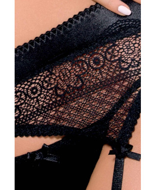 Bielizna-ZAHARA SET black SM - Casmir