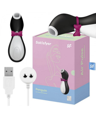 PINGWINEK MASAŻER ŁECHTACZKI SATISFYER PENGUIN PRO