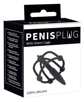 Penisplug with glans