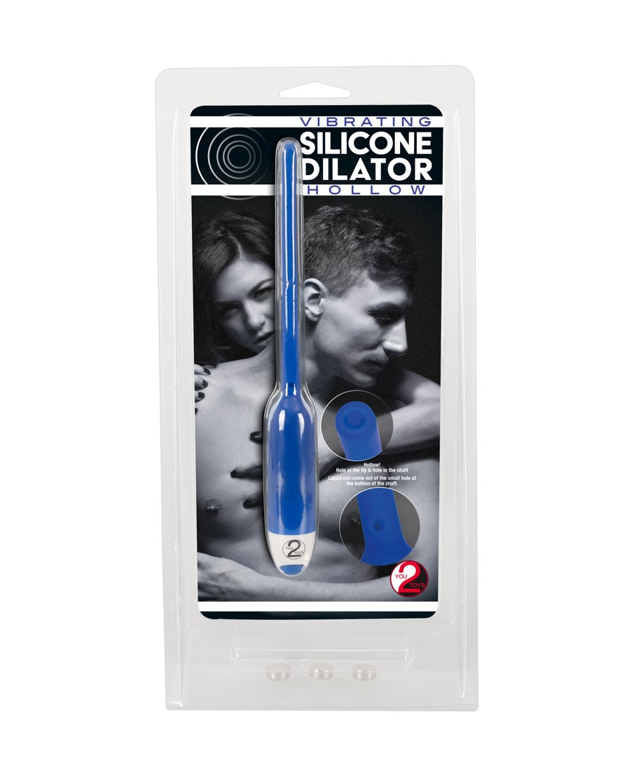 Vibrating Silicone Dilator hol