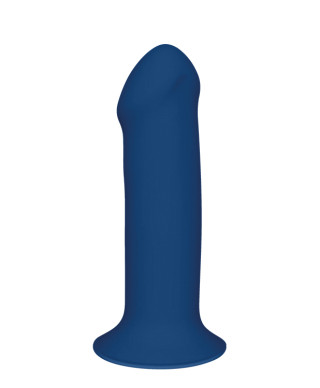 Gładkie silikonowe dildo z mocną przyssawką 18 cm