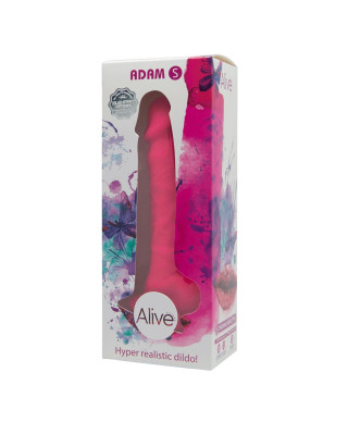 Wytrzymałe mocne dildo penis z przyssawką sex 18cm