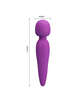 Masażer łechtaczki sex różdżka mocna ładowana 21cm