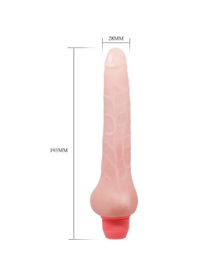 Zginany wibrator penis realistyczny naturalny 19cm