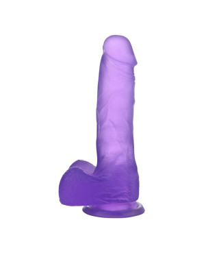 Dildo na przyssawce realistyczny jędrny penis 19cm