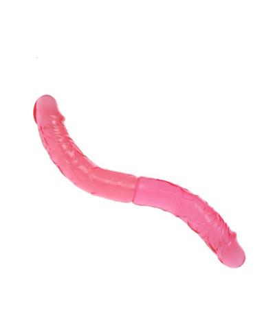 Dildo realistyczne wyginane długie podwójne 36cm