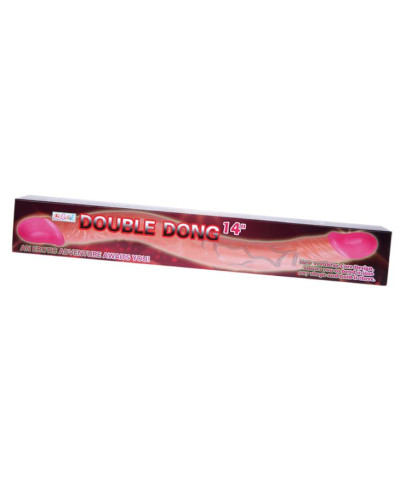 Dildo realistyczne wyginane długie podwójne 36cm