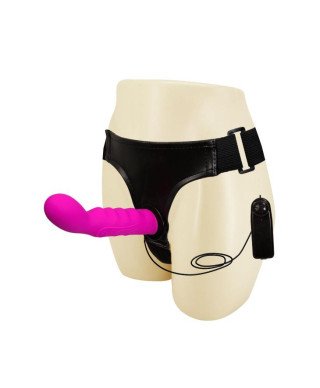 Strapon lesbijski wibrator do punktu g uprząż 15cm