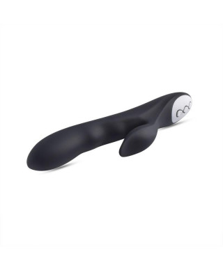 Vibratore G-spot e stimolatore clitorideo Black