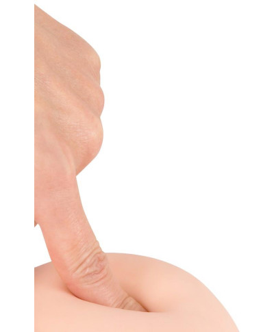 Dildo wyginane penis realistyczny sex członek 17cm