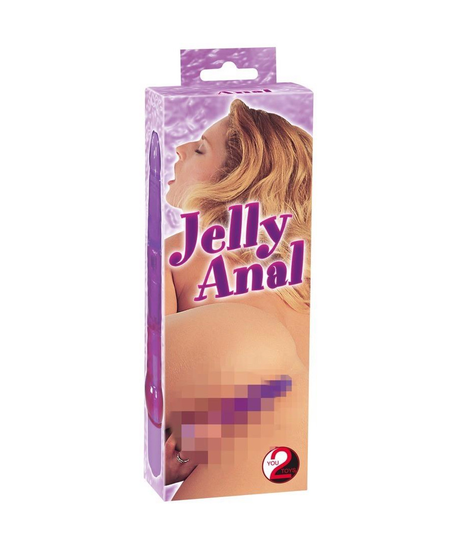 Wibrator-Jelly Anal Purple